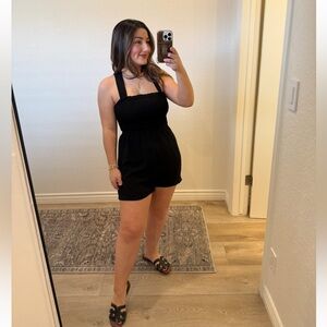 Pink Lily Black Jumpsuit